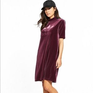Adidas velvet dress